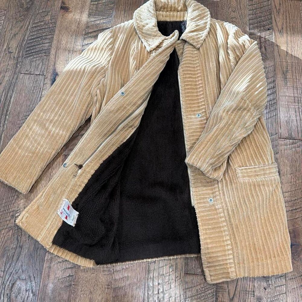 Women's Tan and Brown Coat